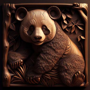 3D model Big panda (STL)